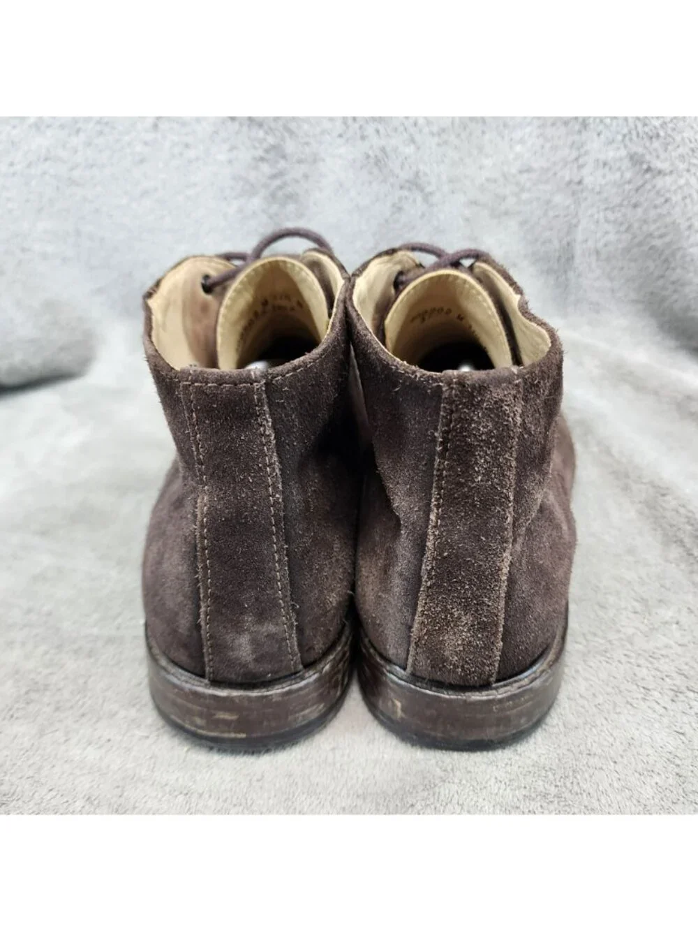 Martin Dingman Shoes Mens Size 11.5 Brown Suede Lace Up Chukka Boots *Read*